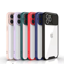 YOFO Camera Shutter Back Cover For iPhone 12 / 12PRO (6.1) With Free Mobile Stand