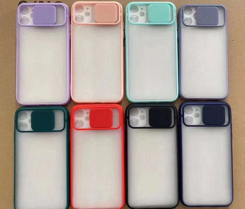 YOFO Camera Shutter Back Cover For iPhone 12 mini (5.4) With Free Mobile Stand