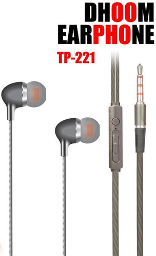 Ten Plus TP-221  in-Ear Super Extra Bass Earphone (High Quality)