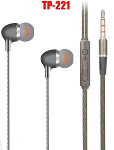 Ten Plus TP-221  in-Ear Super Extra Bass Earphone (High Quality)