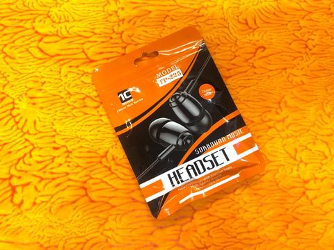 TENPLUS-TP-225 Stereo Headset with HD Sound and Extra Bass Earphone Wired HeadsetWhite)