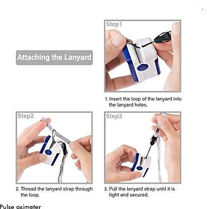 Pulse Oximeter Fingertip, Blood Oxygen Saturation Monitor Fingertip, Oximeter for Oxygen Measurement