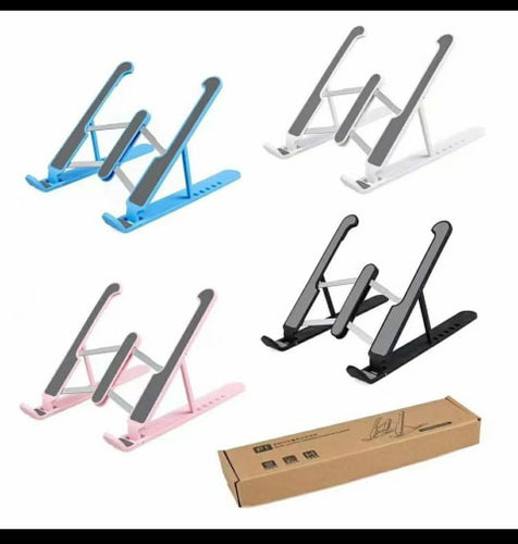 YOFO P1 High Quality Multi-Position Foldable Notebook Bracket Laptop (PC) Stand (Assorted Color)