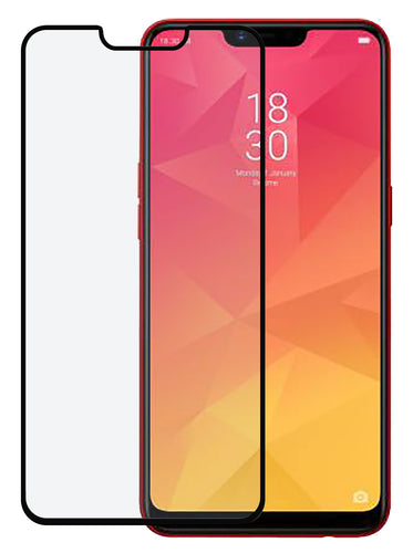 YOFO Anti Glare Matte Finish 9D Full Screen Ceramic Screen Protector for Oppo A3s / A5 /  Realme 2 / Realme C1 (Full Edge to Edge)