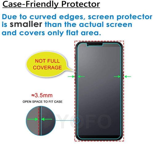 YOFO Anti Glare Matte Finish Anti-Fingerprint Hammer Screen Protector for MI A1 (Transparent)