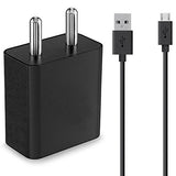 Xiaomi Mi Compatible Charger Original Mobile Charger  With 1 Meter Micro USB Charging Data Cable ( 2.4 Amp , Black )