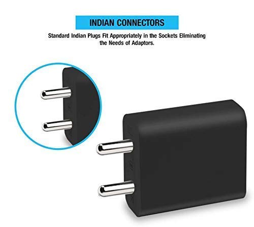 Xiaomi Mi Compatible Charger Original Mobile Charger  With 1 Meter Micro USB Charging Data Cable ( 2.4 Amp , Black )