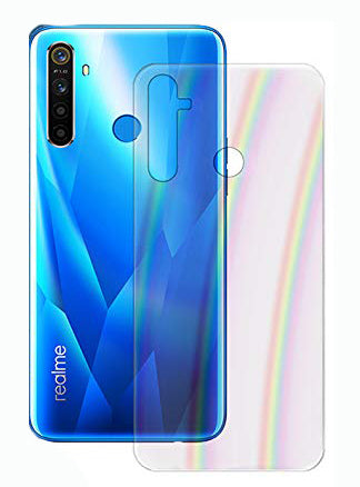 YOFO Rainbow Effect Anti Scratch Back Screen Guard for Realme 5