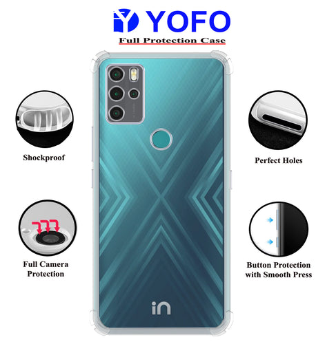 YOFO Rubber Back Cover Case for Micromax in Note 1 (Color: Smoke) with Bumper Corner