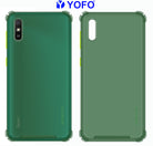 YOFO Silicon Flexible Smooth Matte Back Cover for Redmi 9A / Redmi 9i (Green)