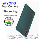 YOFO Silicon Flexible Smooth Matte Back Cover for Redmi 9A / Redmi 9i (Smoke)