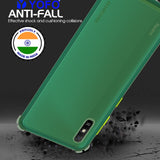 YOFO Silicon Flexible Smooth Matte Back Cover for Redmi 9A / Redmi 9i (Green)