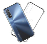 YOFO Rubber Shockproof Soft Transparent Back Cover for Realme 7/Narzo-20Pro - All Sides Protection Case