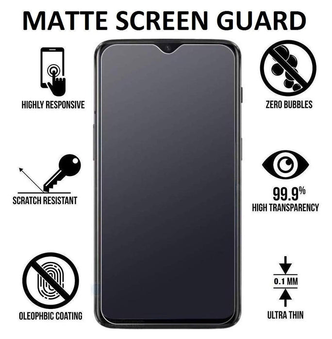 YOFO Anti Glare Matte Finish Anti-Fingerprint 9H Hammer Glass Screen Protector for Realme 2