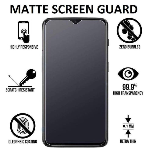 YOFO Anti Glare Matte Finish Anti-Fingerprint 9H Hammer Glass Screen Protector for Realme 2 Pro