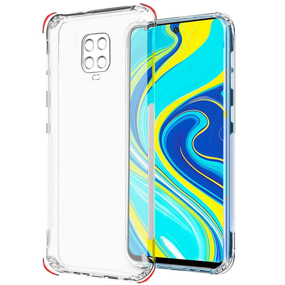 YOFO Silicon Full Protection Back Cover for MI Redmi Note 9 Pro / Note 9 Pro Max / POCO M2 Pro (Transparent)