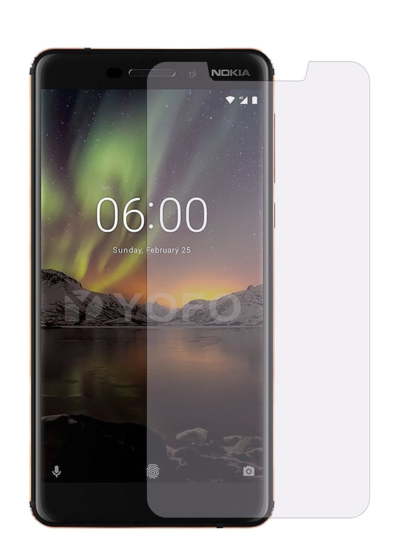 YOFO Anti Glare Matte Finish Anti-Fingerprint 9H Hammer Screen Protector for Nokia 5.1 Plus