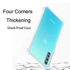 YOFO Silicon Full Protection Back Cover for OnePlus Nord (Transparent) Shockproof Ultra Thin