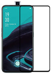 YOFO HD D+ Edge to Edge Full Screen Coverage Tempered Glass for Oppo Reno 2F - Full Glue Gorilla Glass (Black)