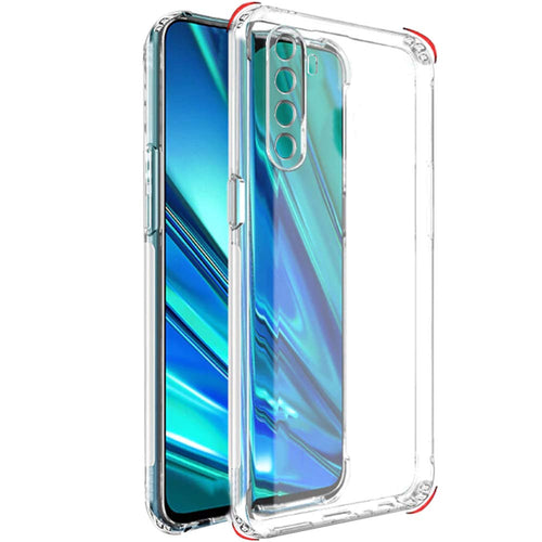 YOFO Camera Protection Back Cover for REALME 6 Pro (Transparent) with Dust Plug