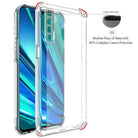 YOFO Camera Protection Back Cover for REALME 6 Pro (Transparent) with Dust Plug