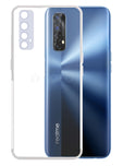 YOFO Back Cover for Realme 7  (Transparent) with Dust Plug & Camera Protection