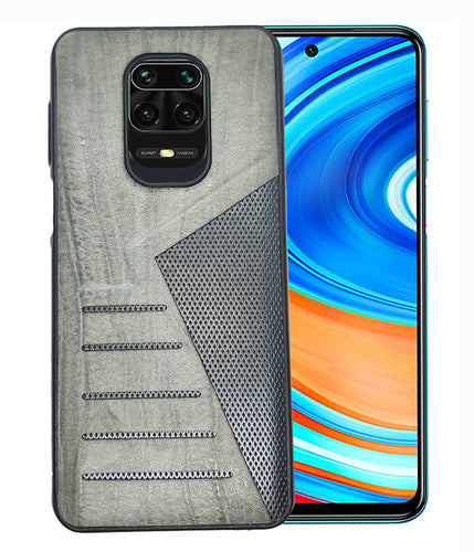 YOFO | The Case with Look | Leather Premuim Back Case Cover for MI Note 9 Pro/Note 9 Pro Max/Poco M2 ProRedmi