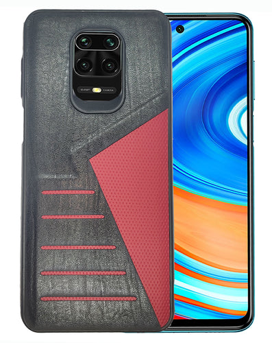 YOFO | The Case with Look | Leather Premuim Back Case Cover for MI Note 9 Pro/Note 9 Pro Max/Poco M2 ProRedmi