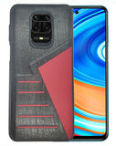 YOFO | The Case with Look | Leather Premuim Back Case Cover for MI Note 9 Pro/Note 9 Pro Max/Poco M2 ProRedmi