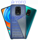 YOFO | The Case with Look | Leather Premuim Back Case Cover for MI Note 9 Pro/Note 9 Pro Max/Poco M2 ProRedmi