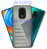YOFO | The Case with Look | Leather Premuim Back Case Cover for MI Note 9 Pro/Note 9 Pro Max/Poco M2 ProRedmi