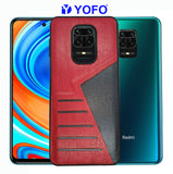YOFO | The Case with Look | Leather Premuim Back Case Cover for MI Note 9 Pro/Note 9 Pro Max/Poco M2 ProRedmi