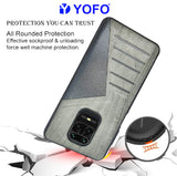 YOFO | The Case with Look | Leather Premuim Back Case Cover for MI Note 9 Pro/Note 9 Pro Max/Poco M2 ProRedmi