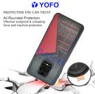 YOFO | The Case with Look | Leather Premuim Back Case Cover for MI Note 9 Pro/Note 9 Pro Max/Poco M2 ProRedmi