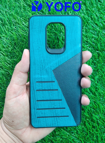 YOFO | The Case with Look | Leather Premuim Back Case Cover for MI Note 9 Pro/Note 9 Pro Max/Poco M2 ProRedmi