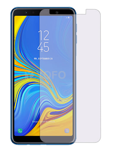 YOFO Anti Glare Matte Finish Anti-Fingerprint 9H Hammer Glass Screen Protector for Samsung A7(2018)