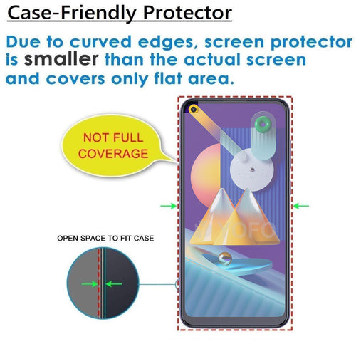 YOFO Anti Glare Matte Finish Anti-Fingerprint 9H Ceramic Protector for Samsung Galaxy M40