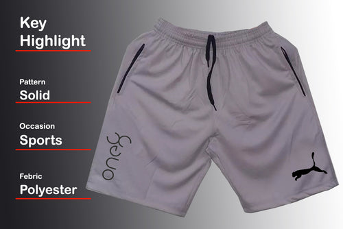 Branded High Quality Men's Sports Shorts - Grey