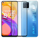 YOFO Anti Glare Matte Finish Anti-Fingerprint 9H Hammer Screen Protector for Realme 7 Pro / Realme 8 / Realme 8 Pro(Full Edge to Edge)