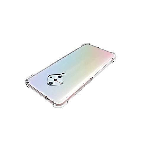 YOFO Shockproof Transparent Back Cover for VIVO S5 - (Transparent)