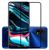 YOFO HD D+ Edge to Edge Full Screen Coverage Tempered Glass for Realme 7 Pro - Full Glue Gorilla Glass (Black)