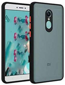 YOFO Matte Finish Smoke Back Cover With Camera Lens Protection for Mi 5