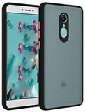 YOFO Matte Finish Smoke Back Cover With Camera Lens Protection for Mi 5