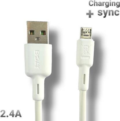 BOLTe Micro USB Data Cable 2.4 Amp Fast Charging & Data Sync-TYPE B