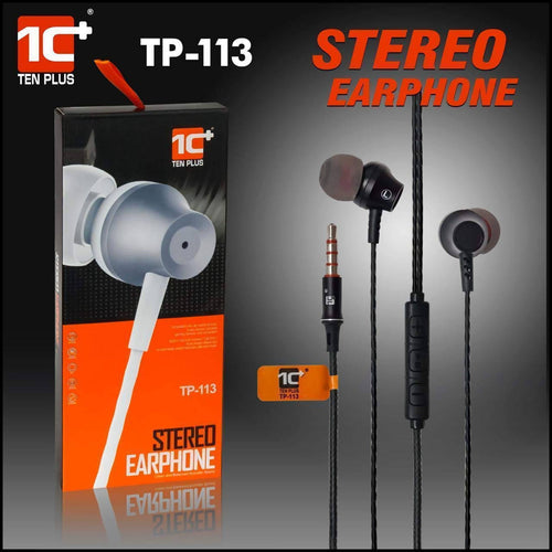 High Quality High Bass Earphone (Grey)