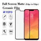 YOFO Anti Glare Matte Finish 9D Full Screen Ceramic Screen Protector for Oppo A3s / A5 /  Realme 2 / Realme C1 (Full Edge to Edge)