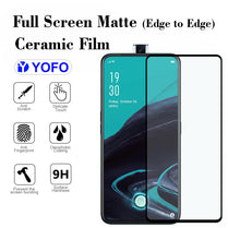 YOFO Anti Glare Matte Finish Anti-Fingerprint 9H Full Screen Screen Protector for Vivo V15 / Vivo S1 / Realme X / Oppo K3