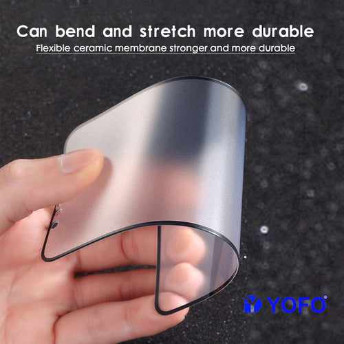 YOFO Anti Glare Matte Finish Anti-Fingerprint 9H Hammer Screen Protector for Narzo 20 Pro / Narzo 30 pro {5G} / OnePlus 8T (Full Edge to Edge)