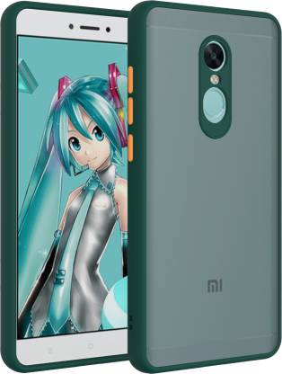 YOFO Matte Finish Smoke Back Cover With Camera Lens Protection for Mi 5