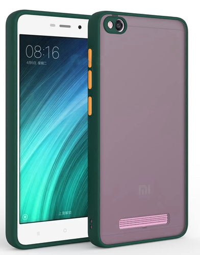 YOFO Matte Finish Smoke Back Cover With Camera Lens Protection for Mi 5A